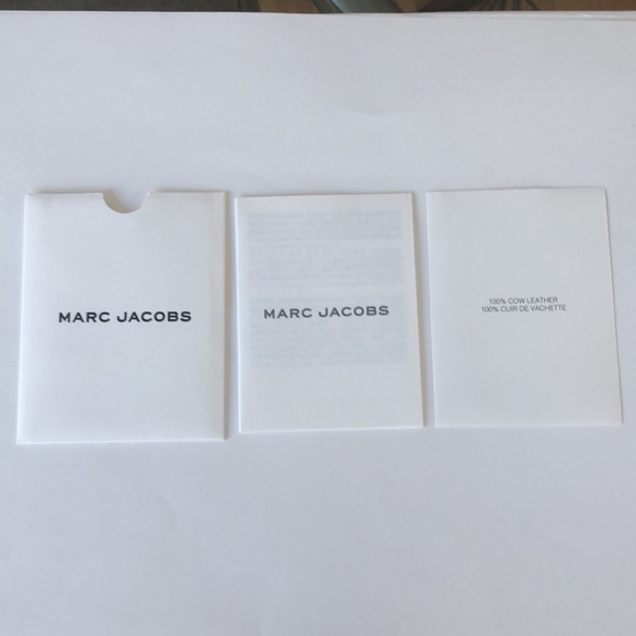 NWT Marc Jacobs Blue Leather Credit Card Holder/Slim Wallet - Picture 4 of 5